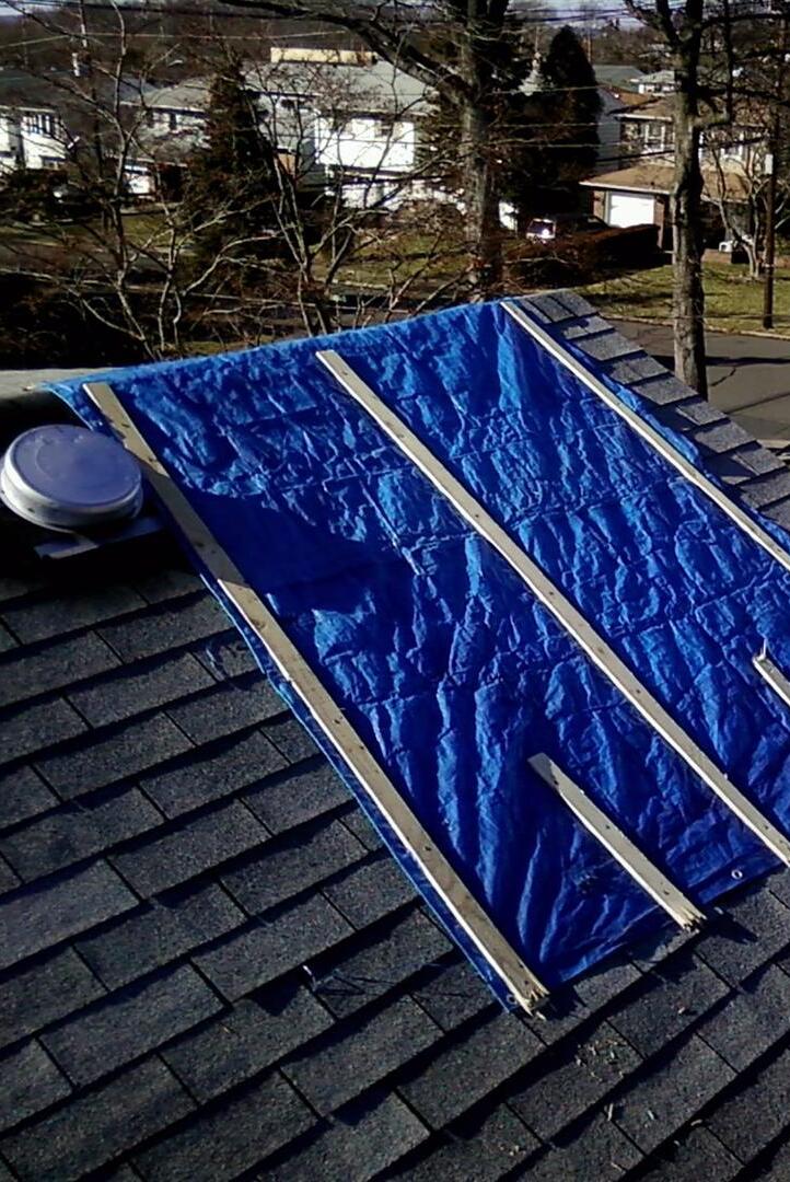 construction putback and roof tarping services in Allen